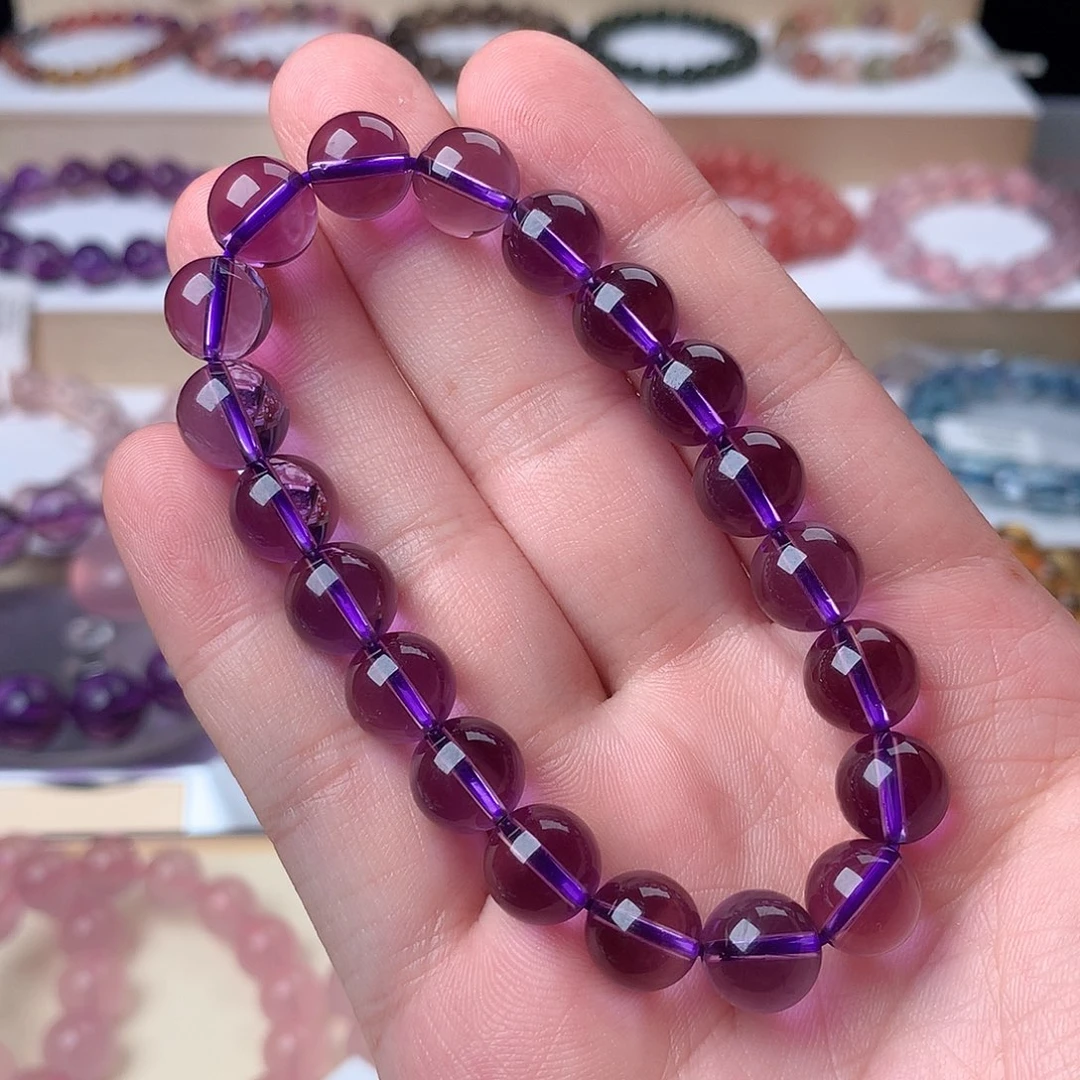 水晶手串未镶嵌J****J紫水晶