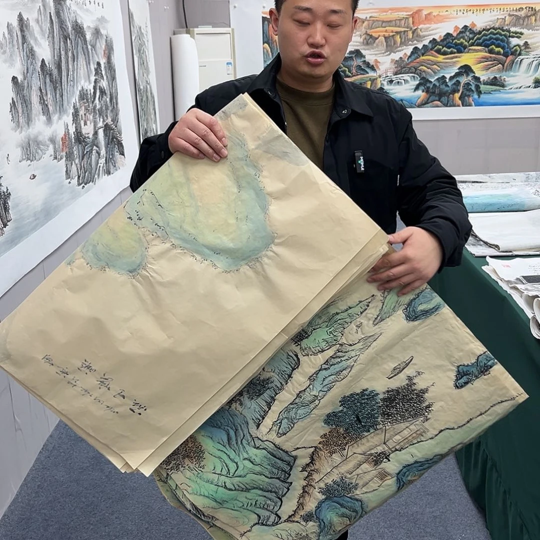 国画宣纸国画作品纯手绘