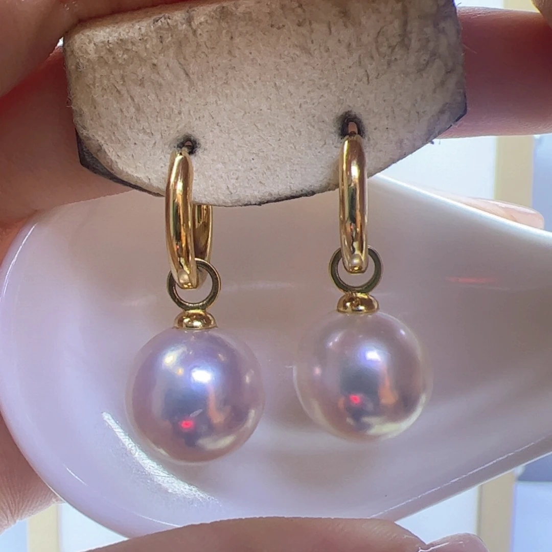 淡水珍珠耳饰未镶嵌