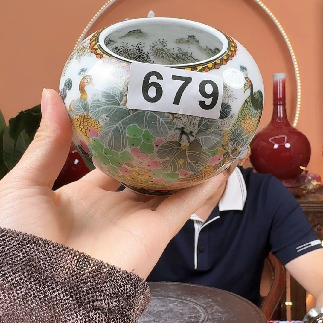 景德镇陶瓷手工笔洗