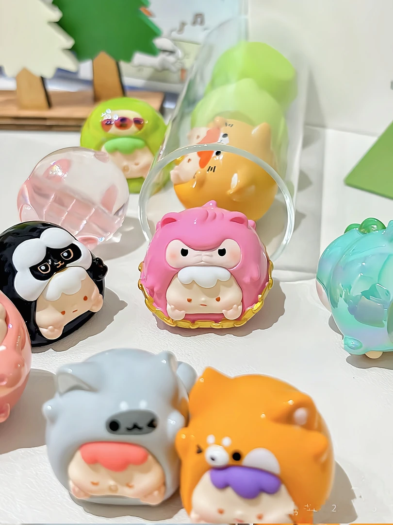 崽崽乐园可爱卡通桌面装饰树脂公仔创意礼品