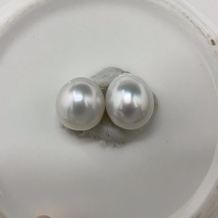 颈饰未镶嵌海水珍珠10-11mm 澳白 特价不退换