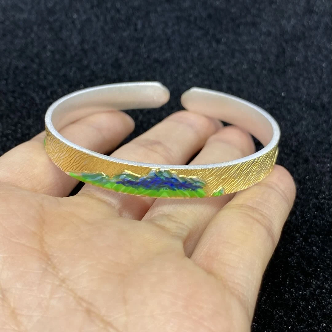 足银银制品 【星浩珠宝】足银手镯18-2T69L476