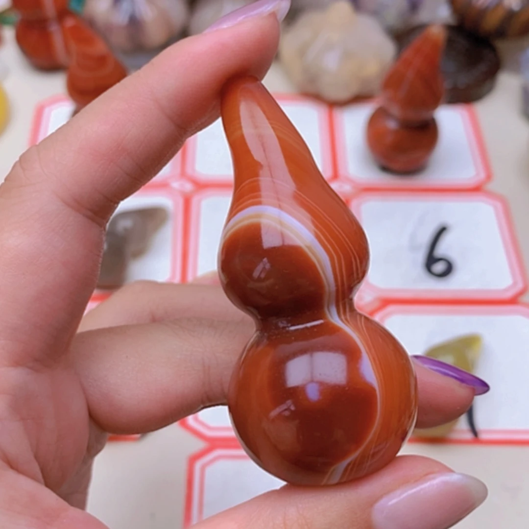 【闪购商品】未镶嵌玛瑙/玉髓珠宝半成品然**物