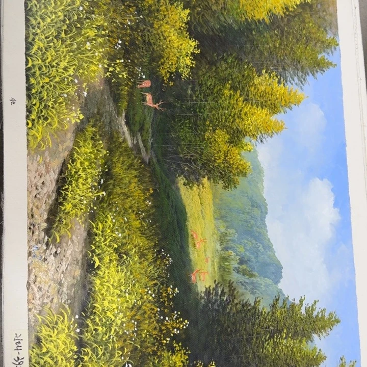 油画我是一只小小鸟地域鬼