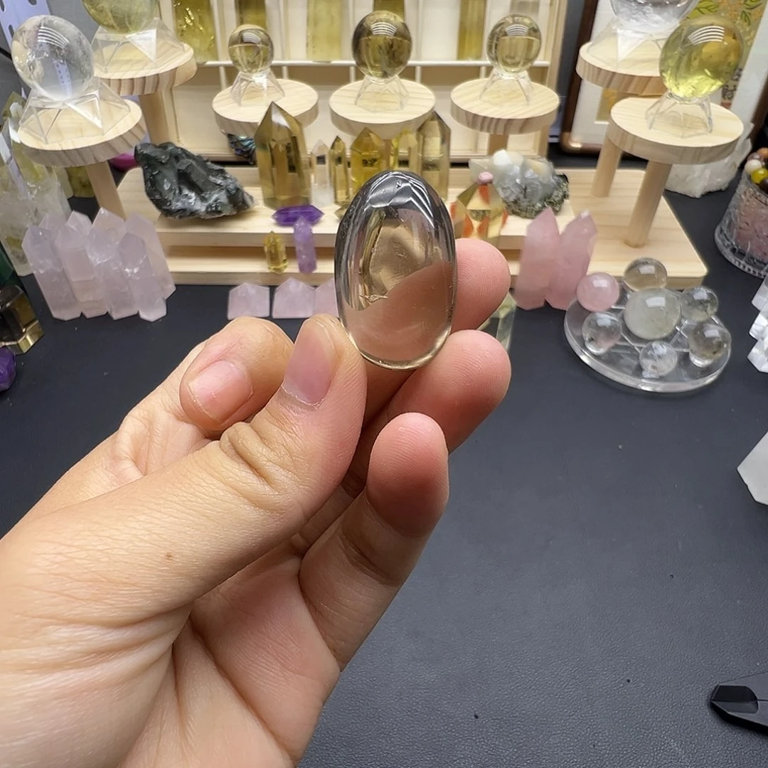 ****风水晶天然水晶半成品未镶嵌微瑕