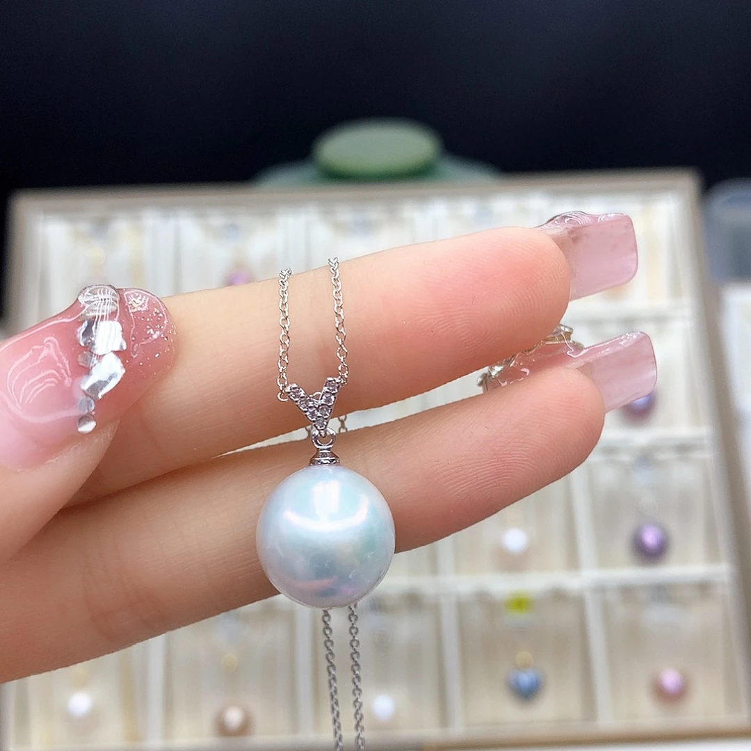 淡水珍珠颈饰合金