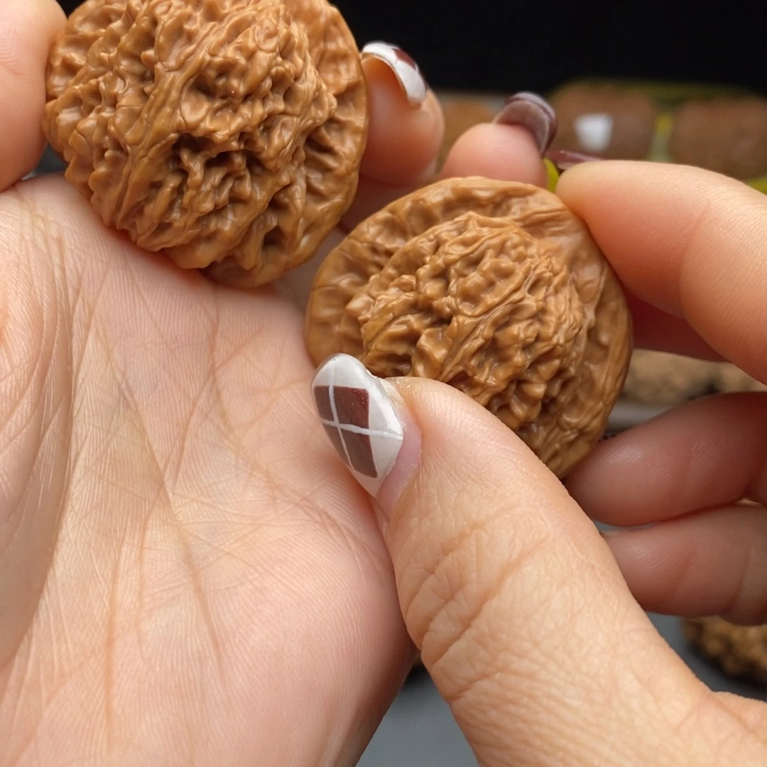 把件文玩核桃四座楼