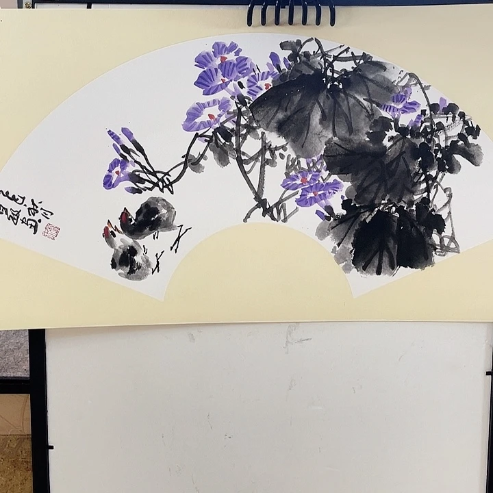 国画张圣敏先生纯手绘作品