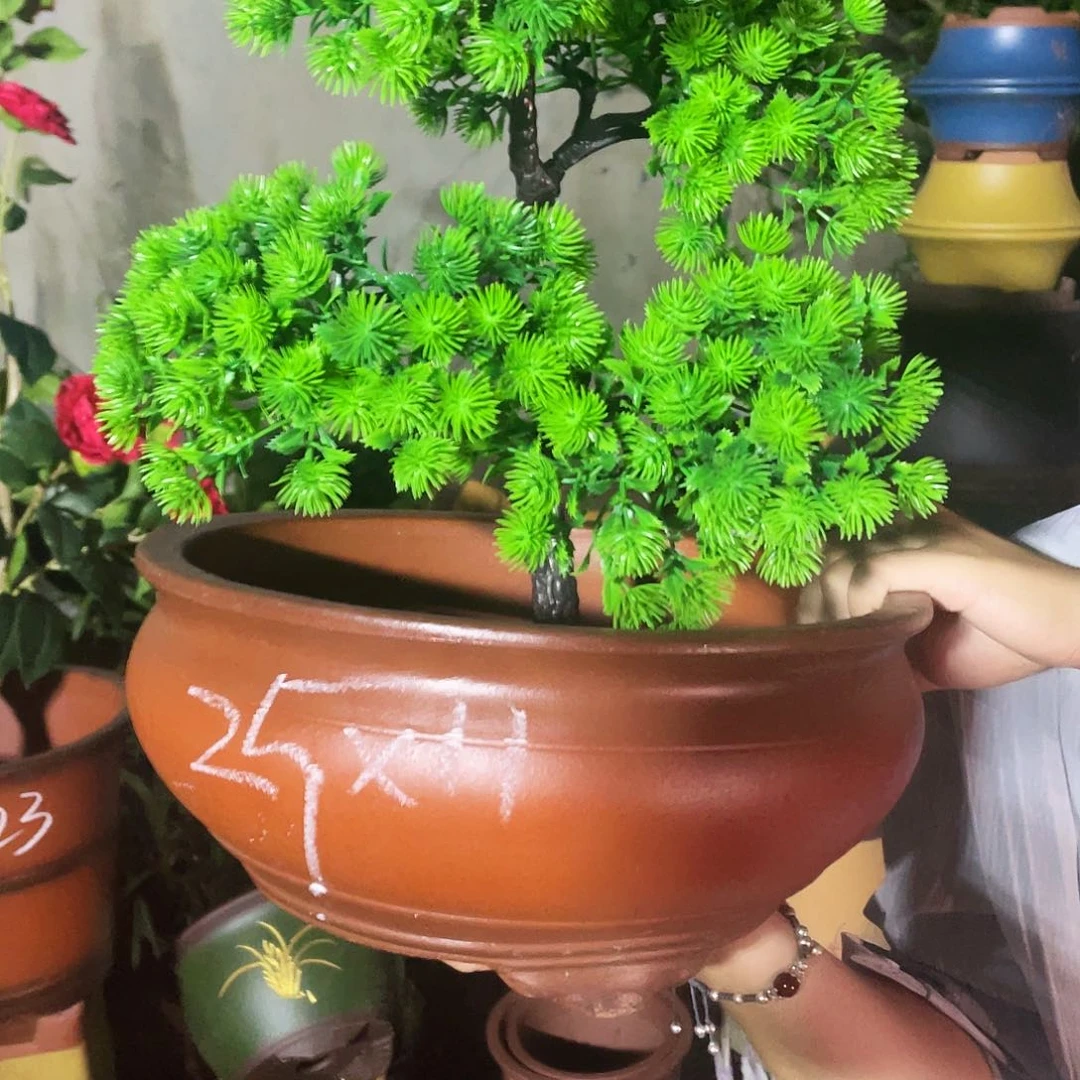 仿古鱼缸小花盆花盆