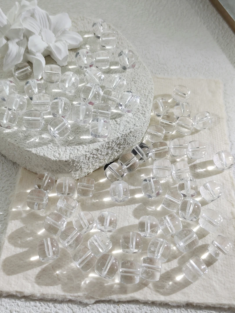 白水晶老型珠7*9mm多样性一单发两个BS511