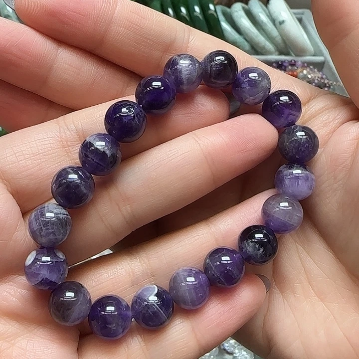 未镶嵌水晶手串天然