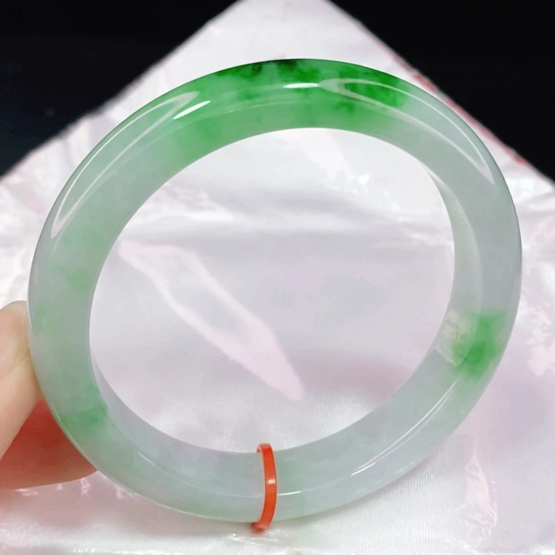 未镶嵌手镯翡翠57.6正圈