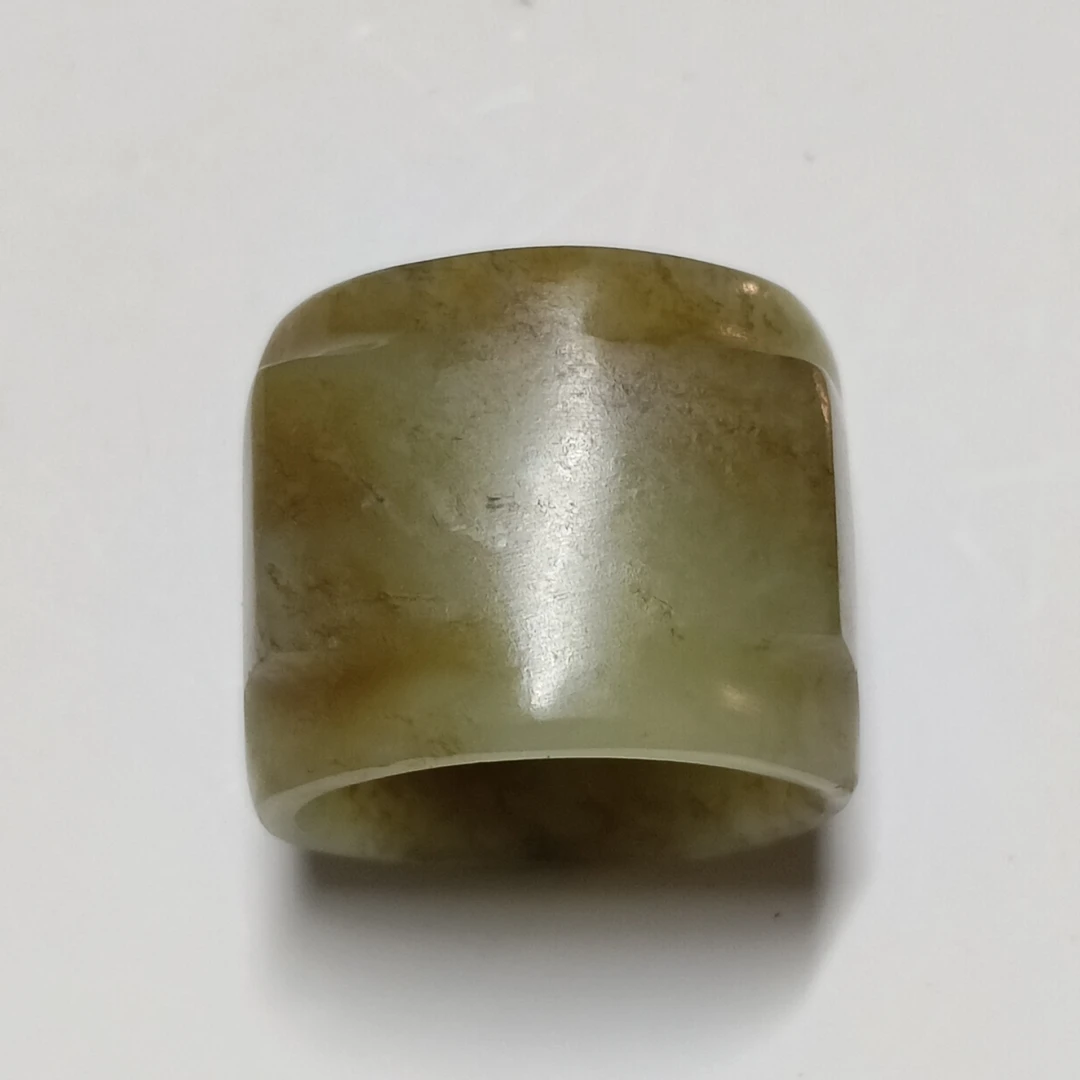 和田玉小玉琮挂件把件玉扳指