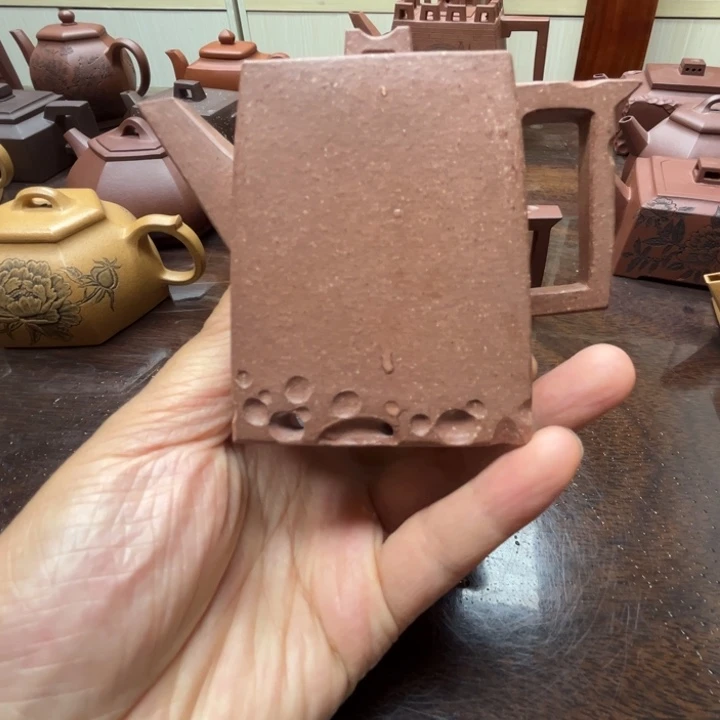 茶壶紫砂天**爸紫泥微瑕150c c