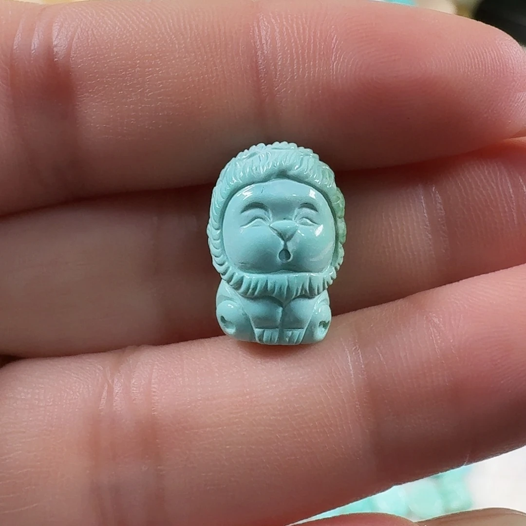 绿松石未镶嵌颈饰