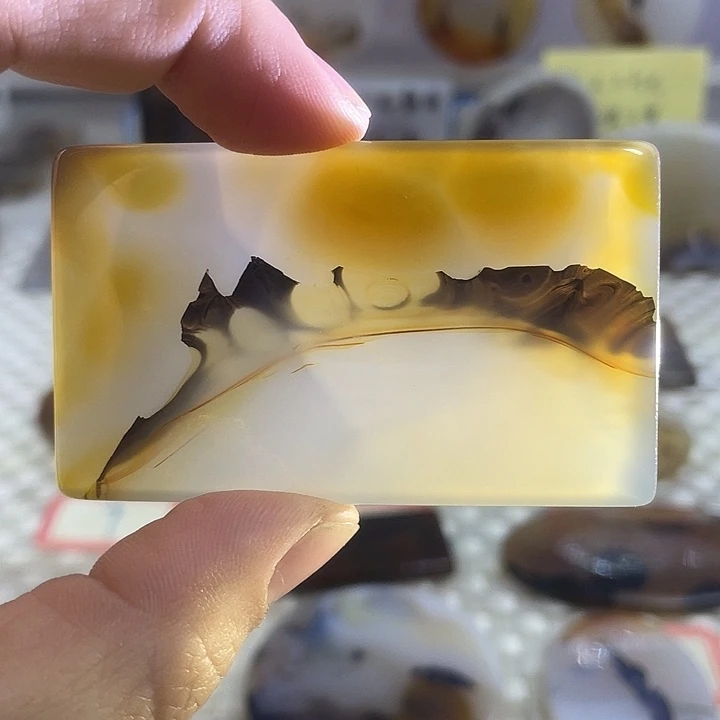 玛瑙/玉髓合金颈饰