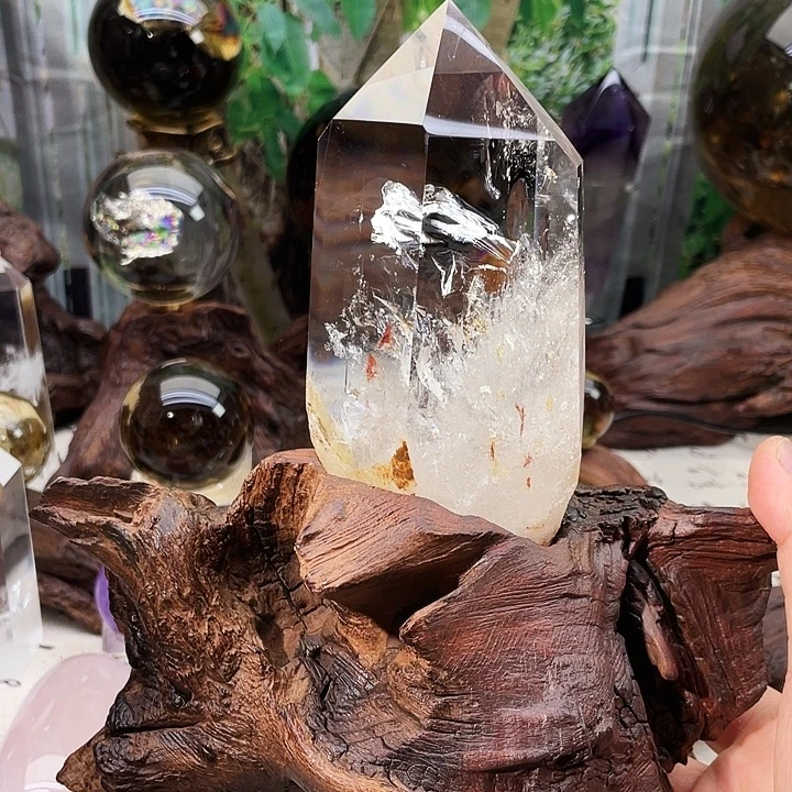 珠宝半成品水晶未镶嵌