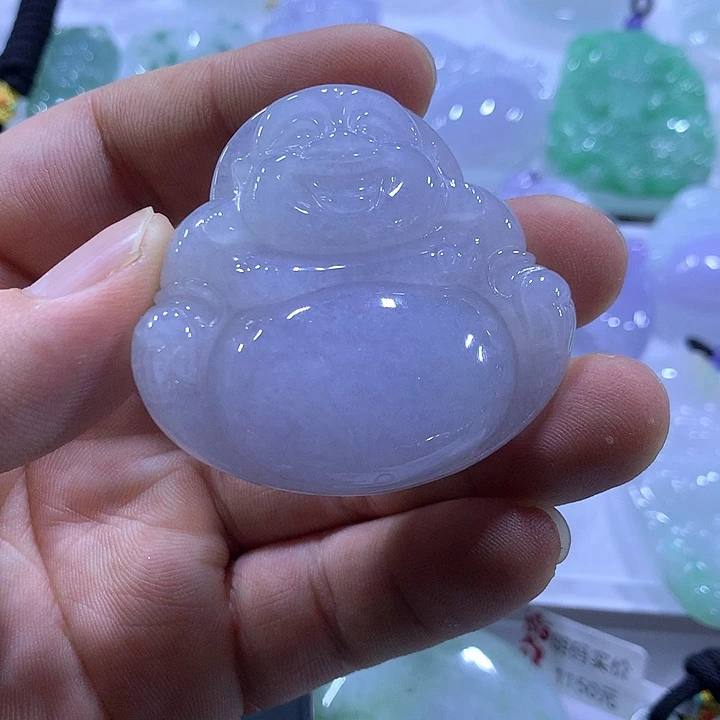 颈饰未镶嵌翡翠天然翡翠A货吊坠