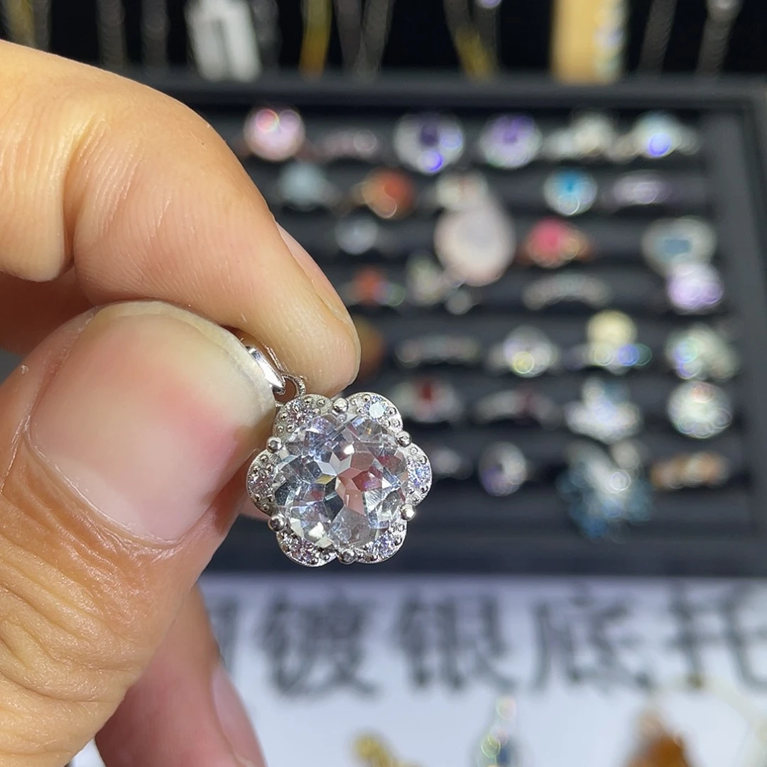 紫晶珠宝半成品未镶嵌