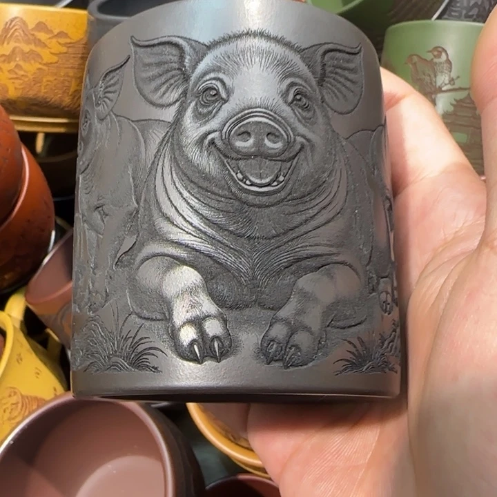 茶杯紫砂全手工制作工艺