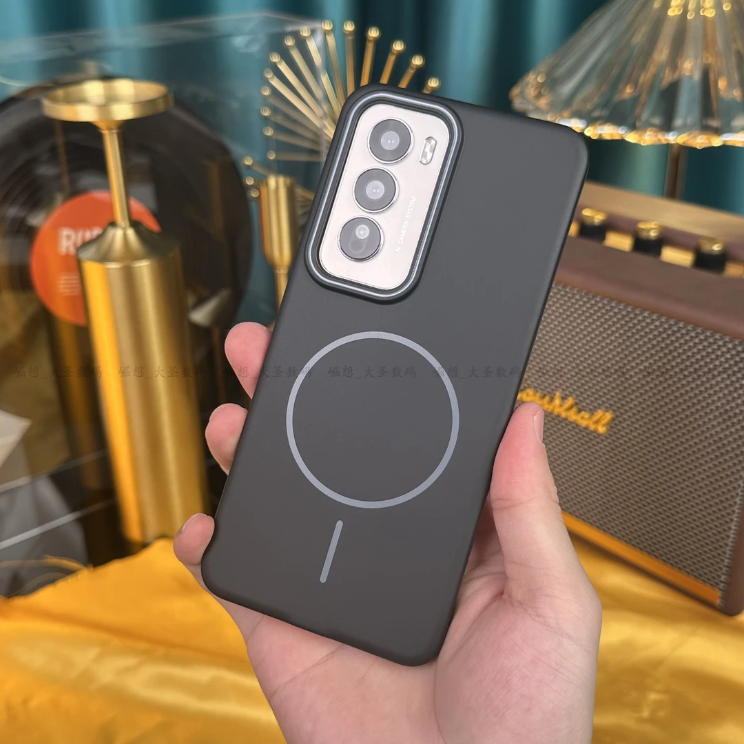 【超薄裸感+肤感磁吸】适用于OPPO Reno12Pro手机壳高端防摔防指纹