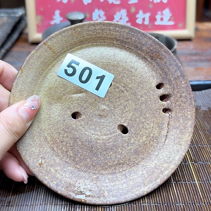 纯手工制作粗陶茶具