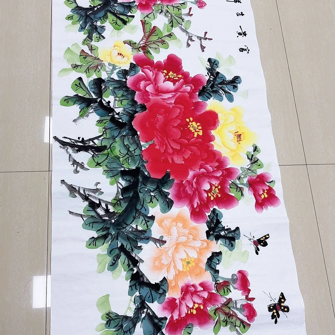 国画国画作品展。国画作品集一