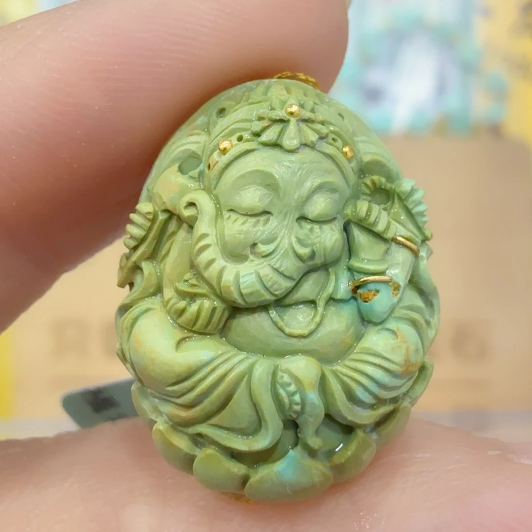 木***！绿松石未镶嵌珠宝奇石