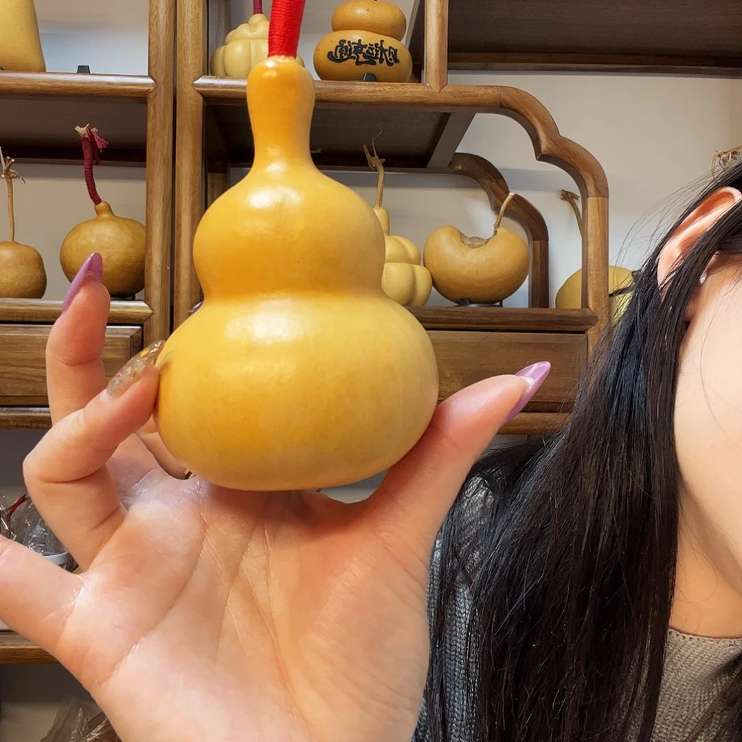 圆**儿微瑕胖墩葫芦摆件