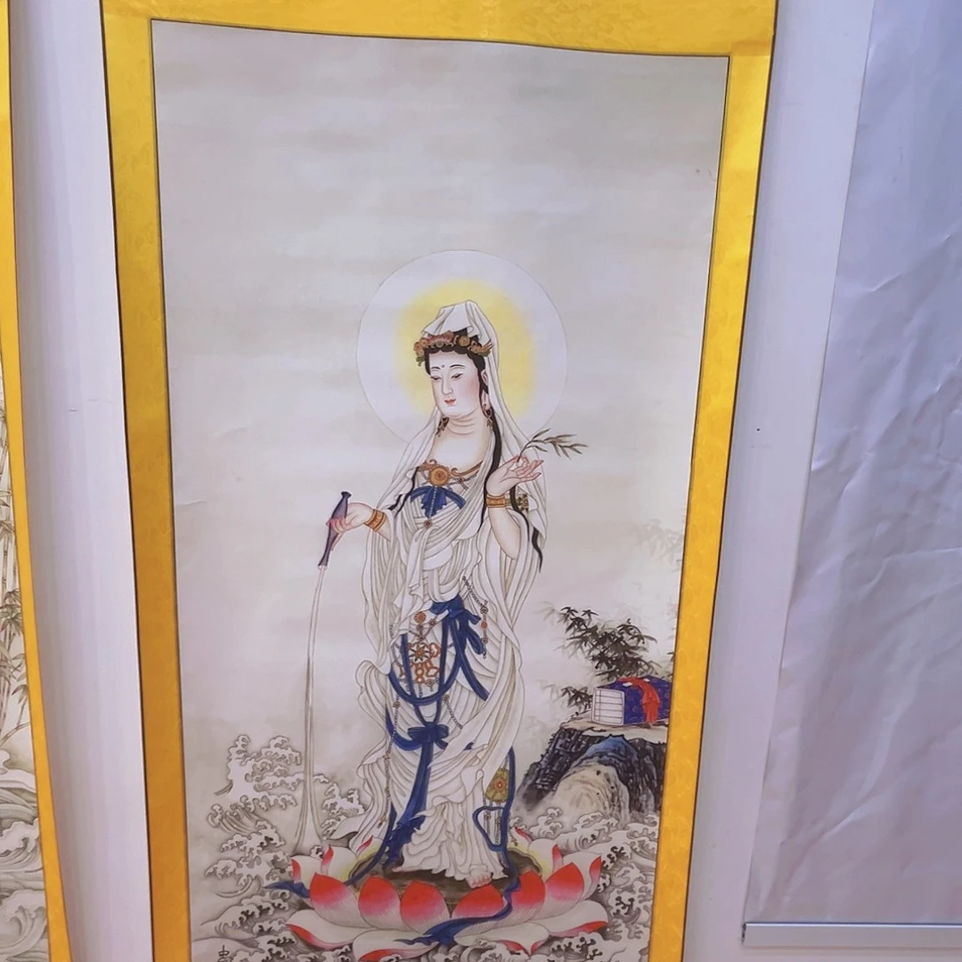 卷轴画观音尊者123