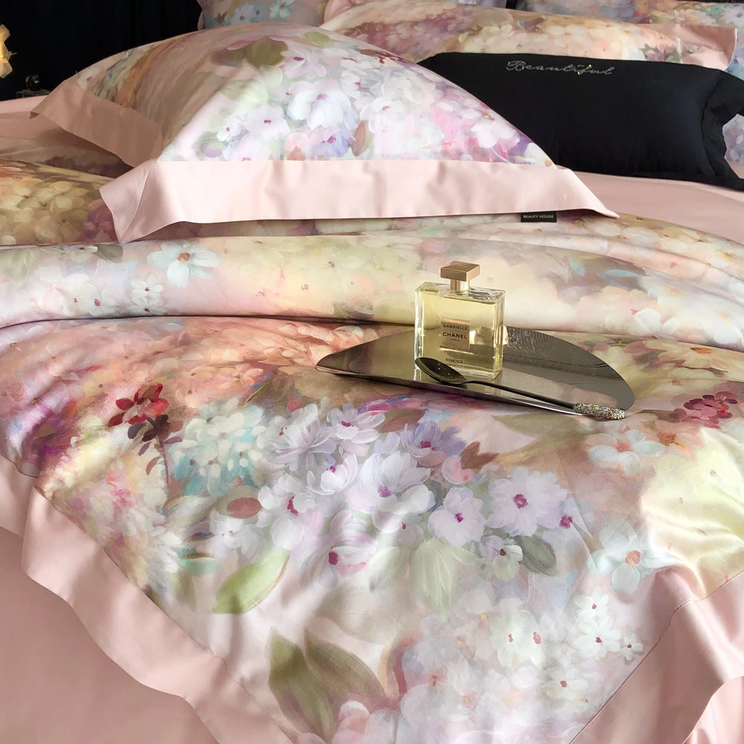 吴小胖‘优选’【薰衣草House Beautiful】2025秋冬轻奢长绒棉四件套