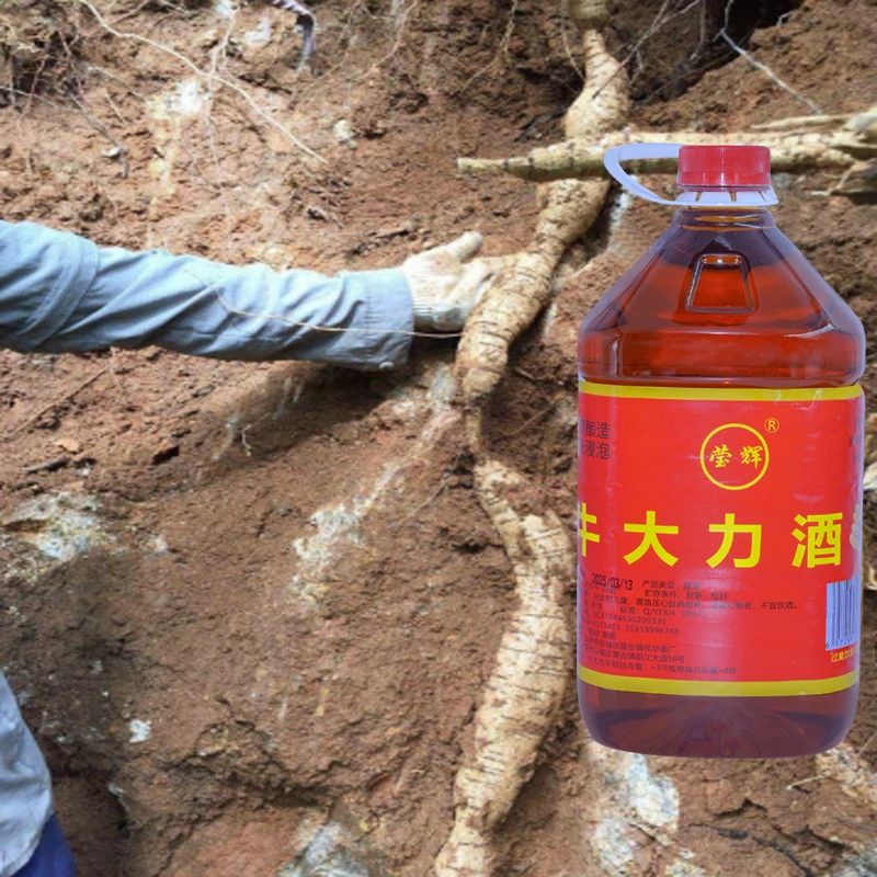 广东牛大力酒纯粮发酵30度保健植物提聚会健康滋补酒露酒男士泡酒