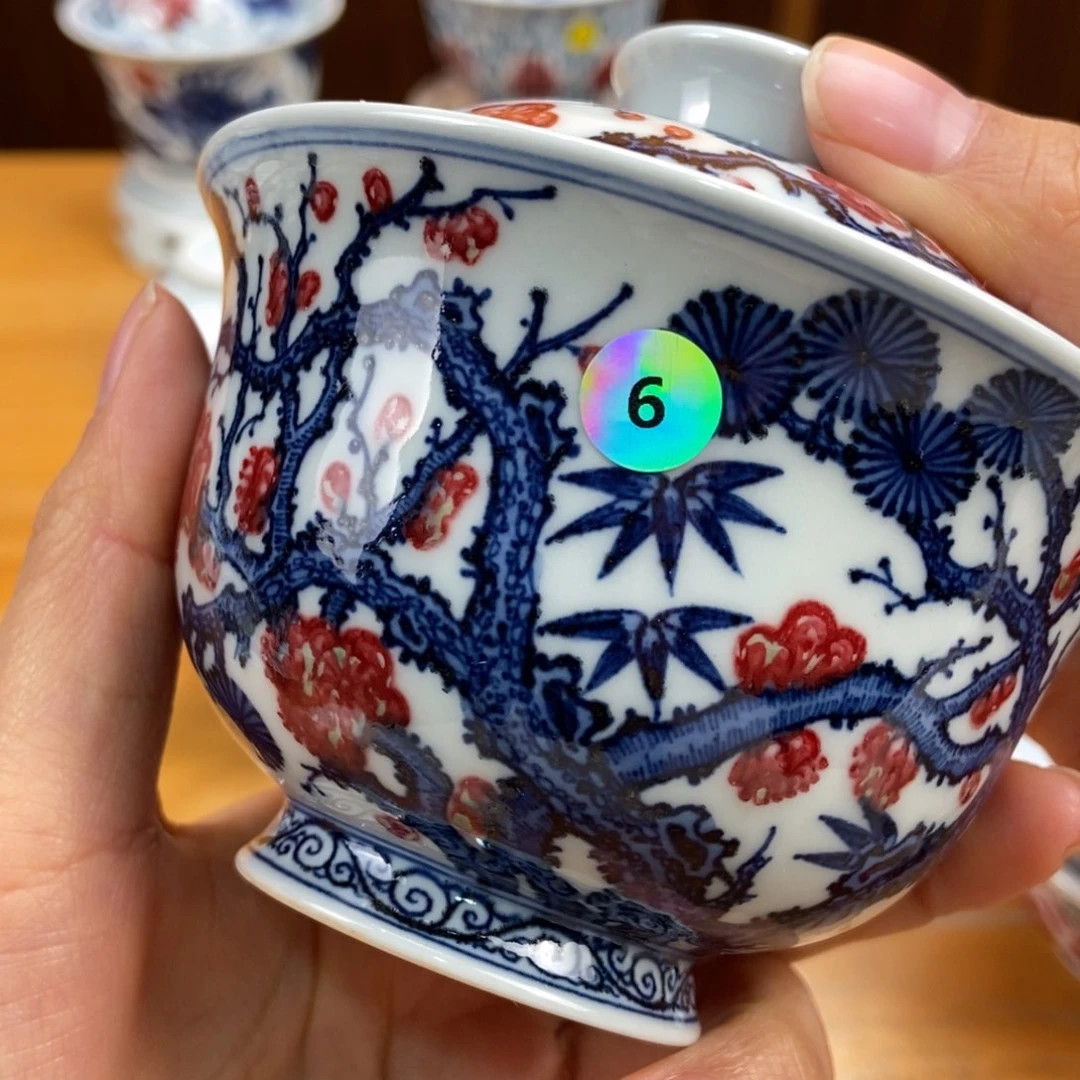 手绘现代茶具非古董习**在