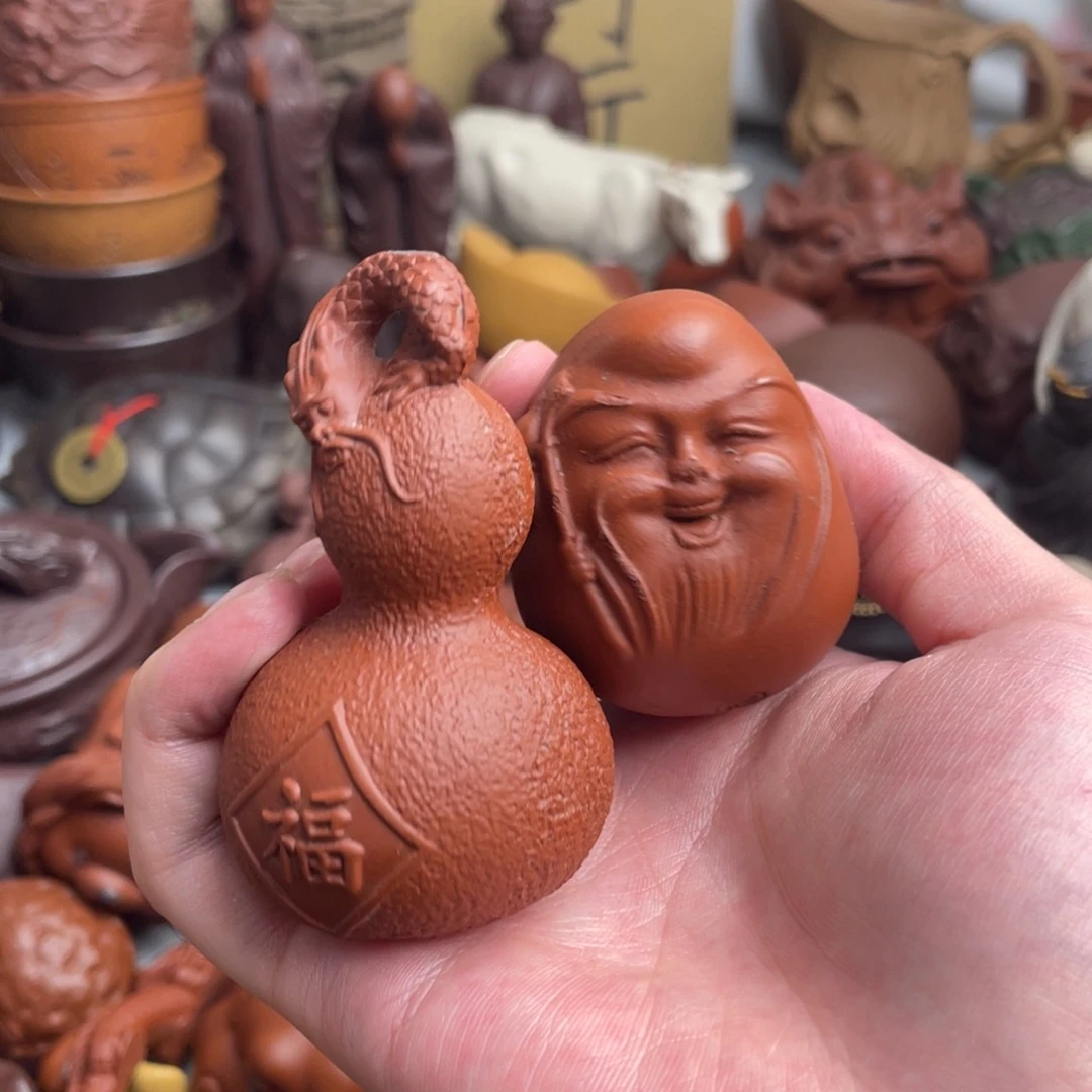 紫砂茶宠紫砂瑕疵