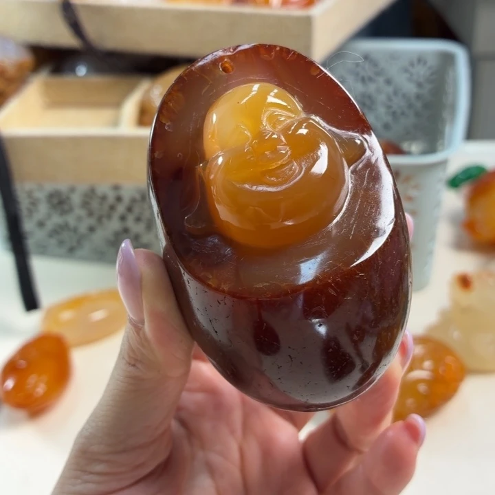 玛瑙/玉髓未镶嵌吊坠(不含链)