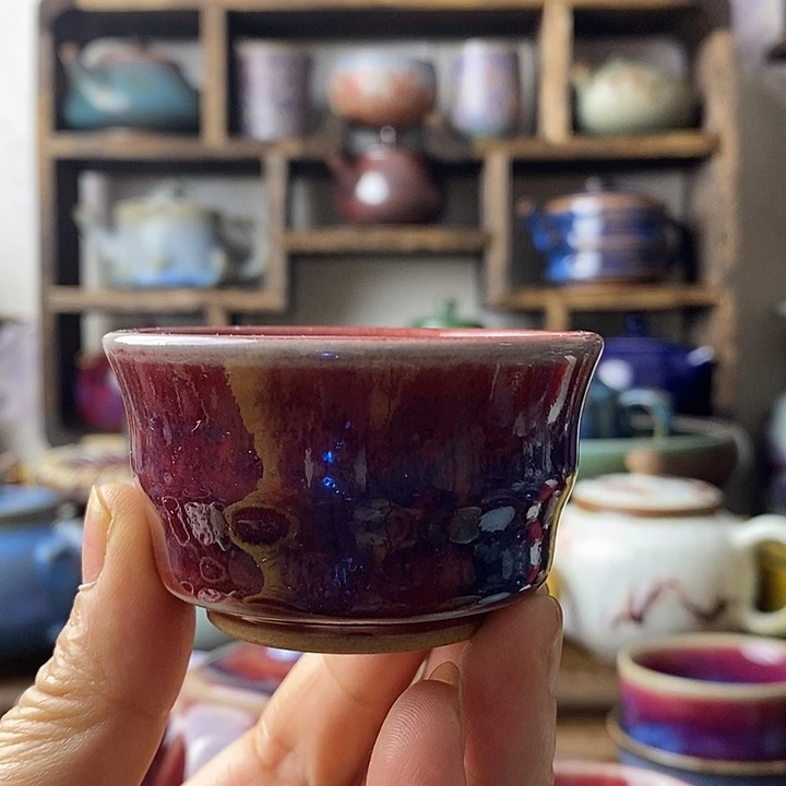 中国神后钧瓷茶具