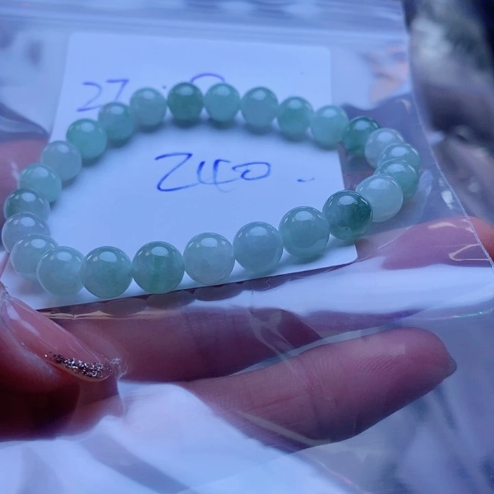 定制翡翠未镶嵌珠串