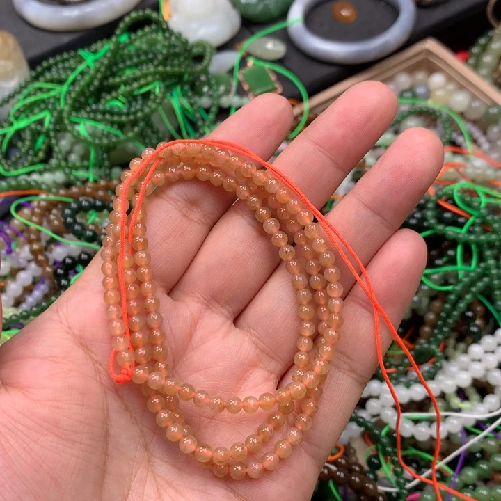 和田玉未镶嵌手链43