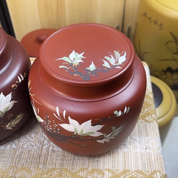 紫砂茶叶罐紫砂茶叶罐