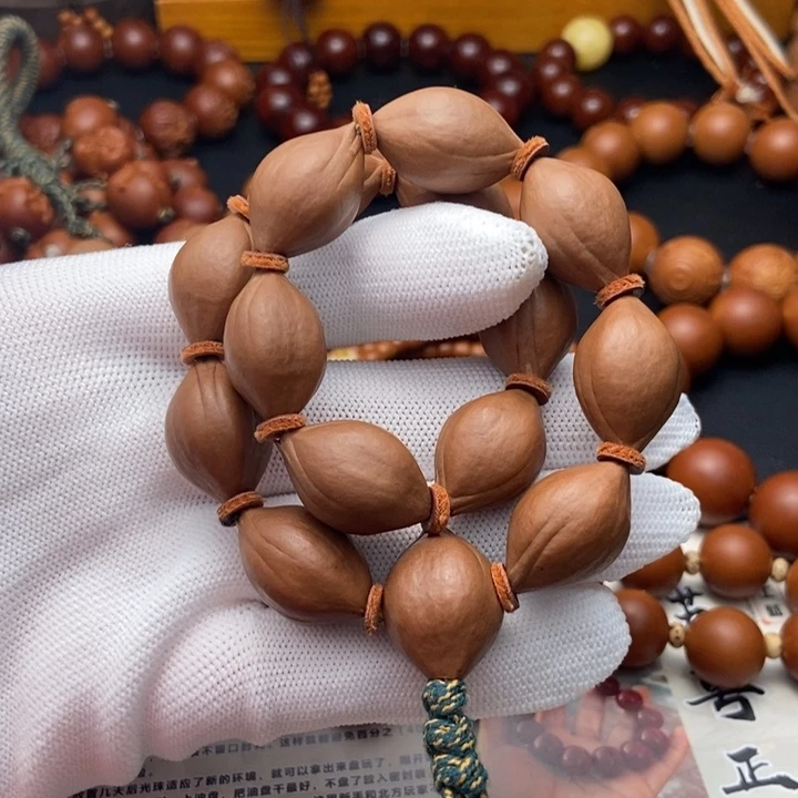 橄榄核手串/手链1.38素核