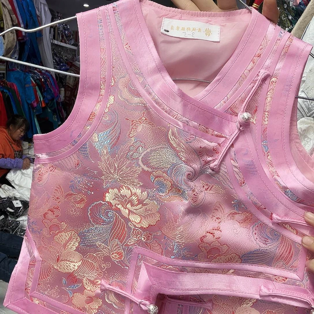 闪电购女宝宝三岁马甲