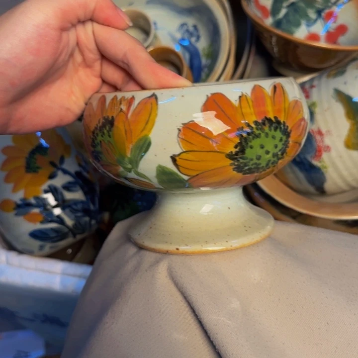 瓷片景德镇陶瓷手工手绘