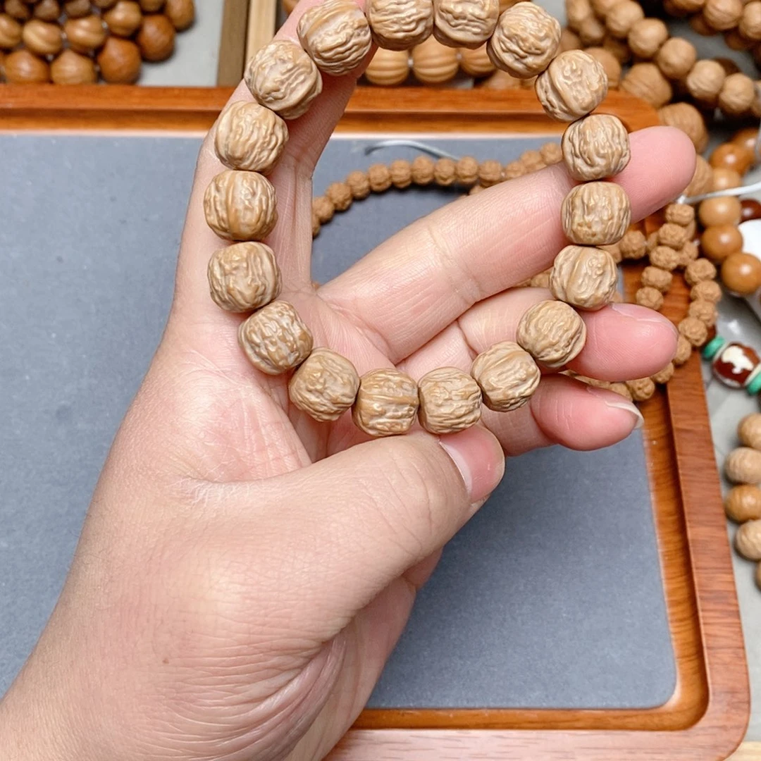 核桃手串/手链蛤蟆头