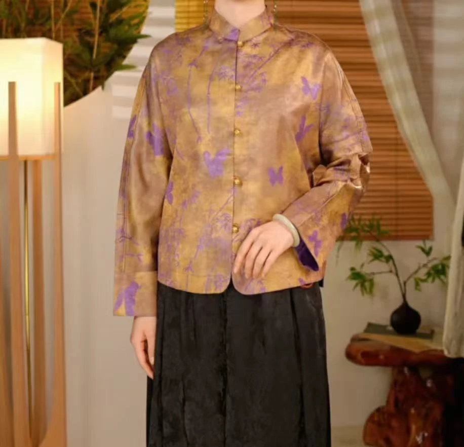 SENBIYAO/森比垚 0002#新中式两面穿国风外套