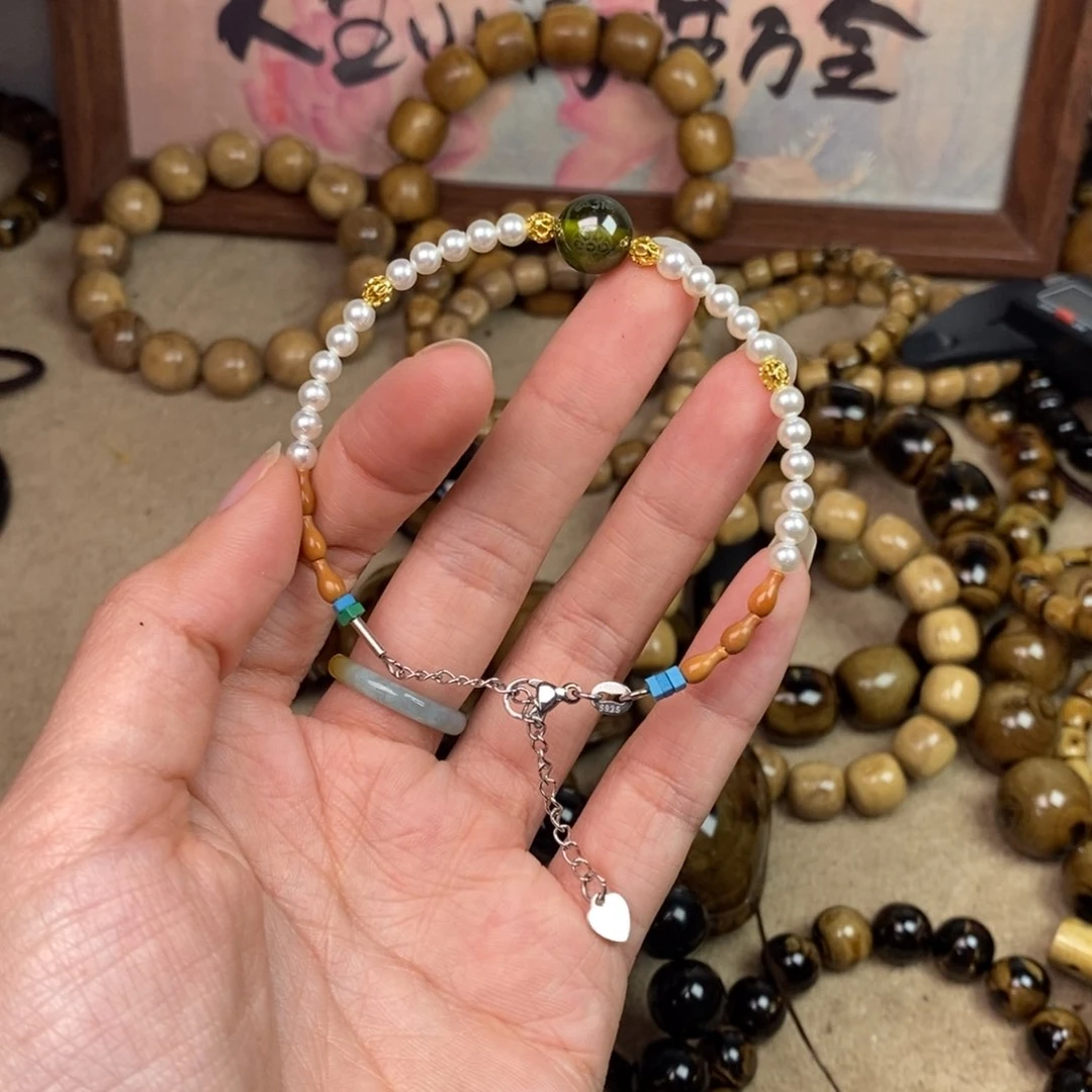 橄榄核手串/手链精品在品牌设计
