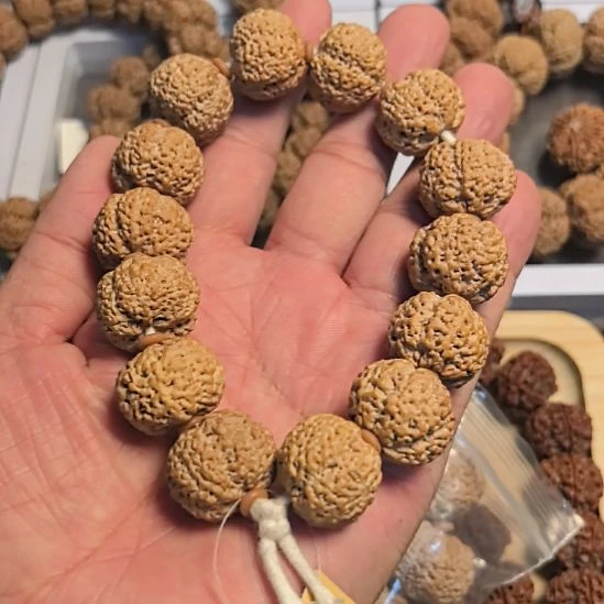 金刚菩提手串菠萝蜜大金刚手串，21尺寸，全品无黄