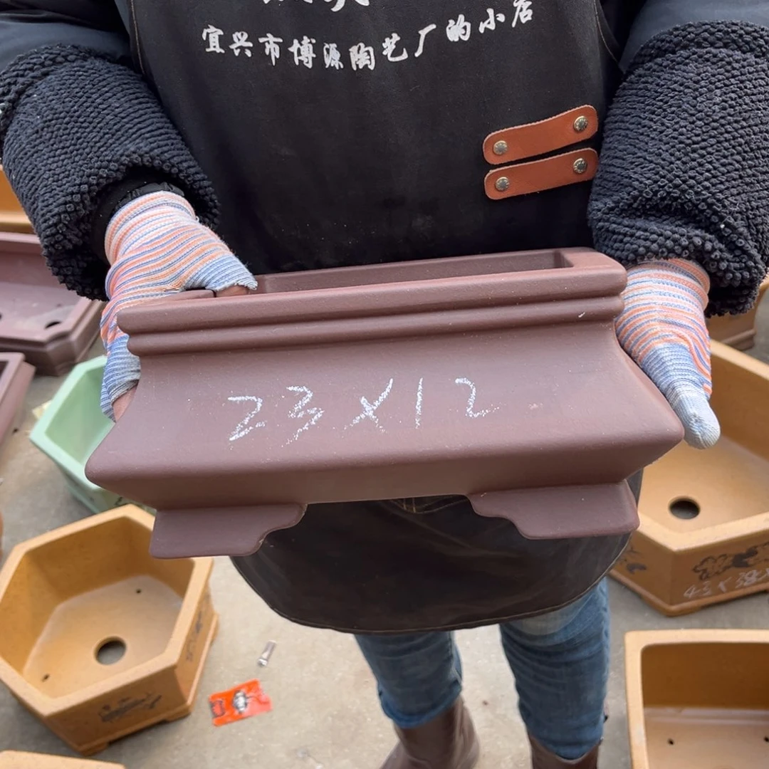 紫砂花盆盆景艺术