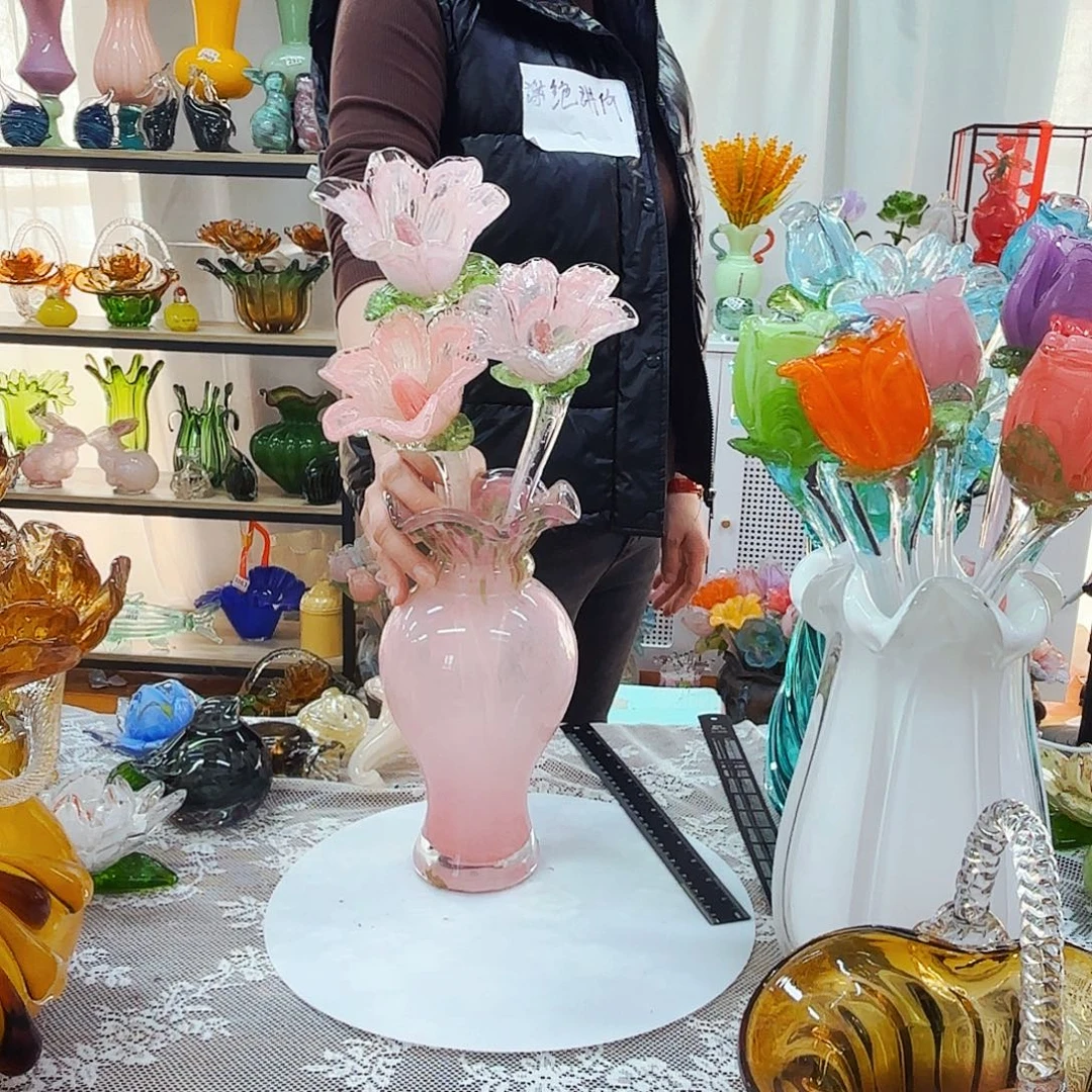 琉璃花瓶花器艺术品