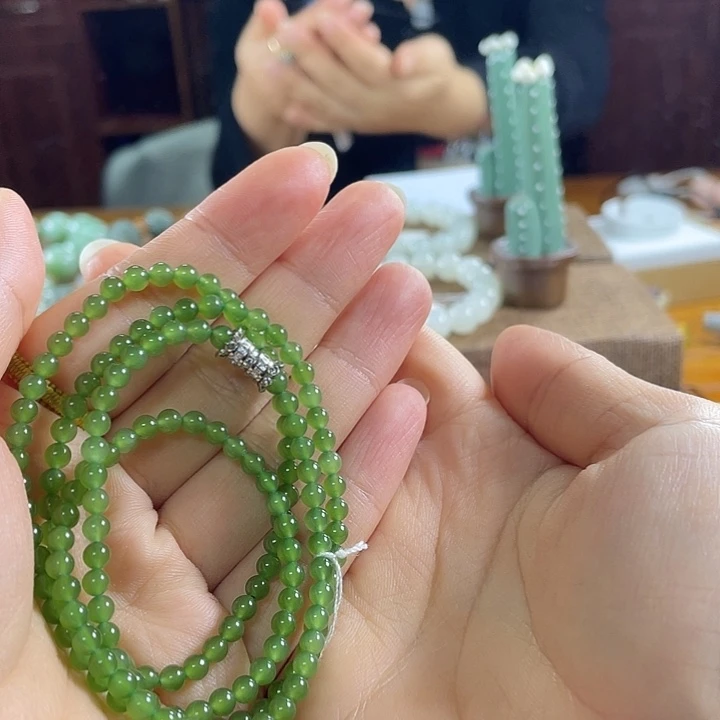 和田玉（黄玉）未镶嵌套链